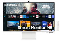 Samsung Smart Monitor M8 M80C pantalla para PC 68,6 cm (27") 3840 x 2160 Pixeles 4K Ultra HD LED Blanco