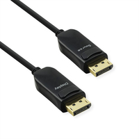 Value 14.99.3466 câble DisplayPort 15 m Noir