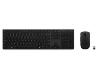 Lenovo 4X31K03967 Tastatur Maus enthalten RF Wireless + Bluetooth QWERTY UK Englisch Grau