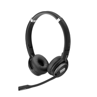 EPOS IMPACT SDW 5063T Headset Vezeték nélküli Fejpánt Iroda/telefonos ügyfélközpont Fekete