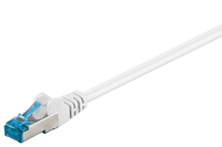 Goobay CAT 6A Patch Cable, S/FTP (PiMF), 0.25 m, White