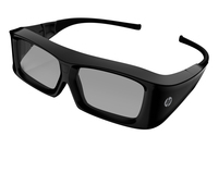 HP XC554AA stereoscopic 3D glasses Black