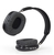 Gembird BHP-LED-02-BK słuchawki/zestaw słuchawkowy Bezprzewodowy Opaska na głowę Połączenia/muzyka Bluetooth Czarny, Szary