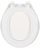 Diaqua 30100041 Toilettensitz Harter Toilettensitz Polypropylen (PP) Weiß