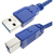 Techly 3.0m USB 3.0 AB M/M USB-kabel 3 m USB 3.2 Gen 1 (3.1 Gen 1) USB A USB B Blauw