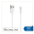deleyCON USB - Lightning 1 m Weiß