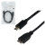 MCL MC923-1C/3HBME-1M câble USB USB 3.2 Gen 1 (3.1 Gen 1) USB C Micro-USB B Noir