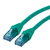 ROLINE Cat6a 15m kabel sieciowy Zielony U/UTP (UTP)
