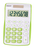 Genie 120 G calculatrice Poche Calculatrice à écran Vert, Blanc