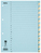 Biella 0462444.00 Tab-Register Alphabetischer Registerindex Karton Blau, Gelb