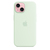 Apple iPhone 15 Silikon Case mit MagSafe – Blassmint