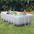 Intex 26784 Aufstellpool Gerahmter Pool Rechteckig 3539 l Grau