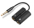 Sharkoon PMP35 cable de audio 0,12 m 3,5mm Negro