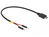 DeLOCK 85407 USB-kabel 0,2 m Mini-USB B Zwart