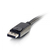 C2G 50193 video cable adapter 0.9 m DisplayPort HDMI Black