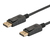 Savio CL-135 cavo DisplayPort 1 m Nero