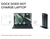 Plugable Technologies UD-3900Z laptop dock/port replicator Docking USB 3.2 Gen 1 (3.1 Gen 1) Type-C Black