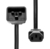 ProXtend C13 to C20 Power Extension Cord Black 2m