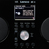 Lenco PIR-645BK rádió Hordozható Digitális Fekete
