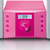 Lenco MC-013PK Tragbares Stereosystem Digital 4 W FM Pink Playback MP3