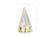 PartyDeco Partyhüte Sterne, gemischt, 14.5 cm