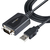 StarTech.com Câble USB vers RS232 de 1m - Câble Convertisseur USB vers RS232 DB9 Mâle avec Rétention du Port COM - Prolific IC - Adaptateur USB vers Série pour PLC/Imprimante/Sc...