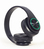 Gembird BHP-LED-01 écouteur/casque Avec fil &sans fil Arceau Musique/Quotidien Micro-USB Bluetooth Noir