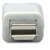 Techly Adattatore Mini DisplayPort (Thunderbolt) 1.1 / HDMI 15cm Bianco (IADAP MDP-HDMIF)