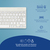 R-Go Tools Ergonomisch toetsenbord R-Go Compact Break, compact toetsenbord met pauzesoftware, QWERTY (IT), Bluetooth, wit