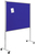 Legamaster tableau mobile multi-usages xl bleu marine tableau en feutrine