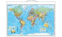 FRANKEN Carte du monde, laminé, (l)1.370 x (H)970 mm (70010178)