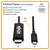 TRIPP LITE kábel, USB-C - HDMI, 4K 60 Hz, 4:4:4, Thunderbolt 3 kompatibilis, fekete, M/M, 1,8m