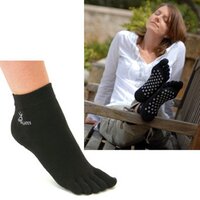 Yoga Socks,antirutsch,schwarz Gr.L/XL(41-45)