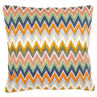 Long Stitch Kit: Cushion: Zigzag