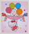 Diamond Painting Kit: Hello Kitty: with Balloons
