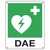 Cartello d'emergenza 25x31 cm Cartelli Segnalatori ''Defibrillatore d'emergenza'' E20109X