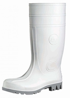 WHITEMASTER, PVC - Stiefel, Eurofort, EN 345 S4, ca. 38 cm hoch, Weiß, Gr. 48
