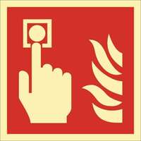NORDWEST Handel AG Znaki ochrony przeciwpożarowej ASR A1.3/DIN EN ISO 7010/DIN 67510 dł. 148 x szer