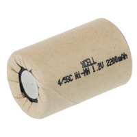XCell 4 / 5SC2200PP 4/5 sub-C batterij in de doos mantel
