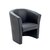 Avior Black Vinyl Tub Chair (Seat Dimensions: W460 x D480mm) KF03527