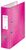 Leitz Wow Pink Lever Arch File Laminated Paper on Board A4 80mm Spine Width (Pack 10)