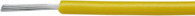 PVC-Schaltlitze, hochflexibel, LiYv, 0,5 mm², AWG 20, gelb, Außen-Ø 1,8 mm