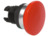 Pilztaster, unbeleuchtet, tastend, Bund rund, schwarz, Einbau-Ø 40 mm, L21AD03