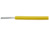 PVC-Schaltlitze, hochflexibel, LiYv, 1,5 mm², AWG 16, gelb, Außen-Ø 2,6 mm