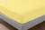 Spannbetttuch Jersey; 180-200x190-200 cm (BxL); gelb