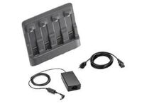 4-bay Spare Battery Charger incl.: power supply unit, power cable (US) Zubehör Barcode Leser