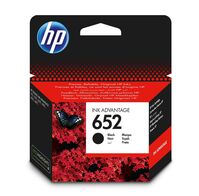 Ink 652 Black 652, Original, Pigment-based ink, Black, HP, HP DeskJet Ink Advantage 3787 All-in-One Printer (T8W48C) HP Inktpatronen