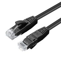 U/UTP CAT5e 2M Black PVC Unshielded Network Cable, Hálózati kábelek