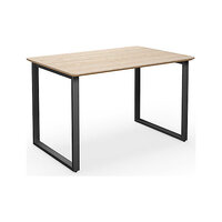 Multifunctionele tafel DUO-O Trend, recht blad, afgeronde hoeken