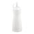 Vogue Clear Lidded Sauce Bottle 12Oz 340Ml Condiment Oil Dispenser Squeeze